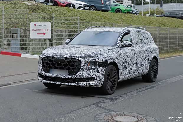 进入最后调试阶段 奥迪SQ9测试谍照再次曝光 预计2026年发布