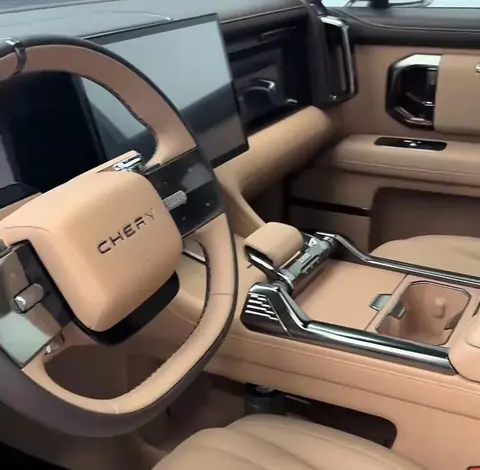 奇瑞全新中大型方盒子SUV，瑞虎9L前瞻，车长超5米，三电机+四驱