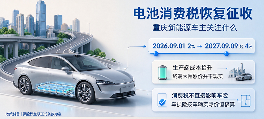 太平洋财险|9月起电池消费税落地,电车车主应知要点
